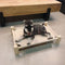 Cama para perros elevado de lino y madera