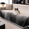 Modern Gradient Chenille Scratch-Resistant Throw Couch Cover