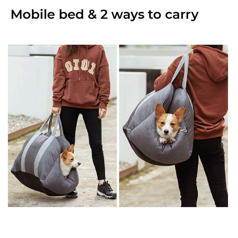 Cama para el asiento del automóvil del perro - Primera clase